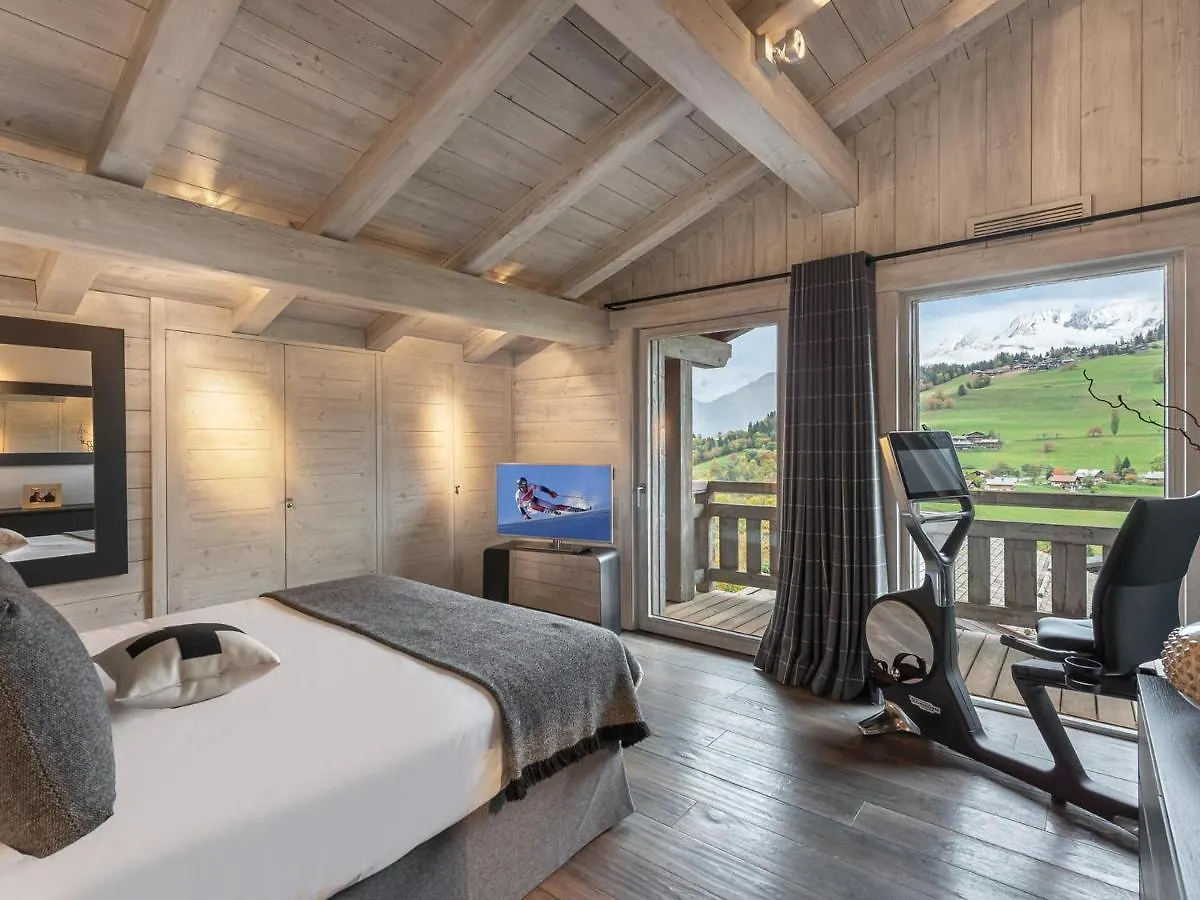 Chalet Chaleureux Avec Jacuzzi Et Home-Cinema - Fr-1-569-51 Megeve