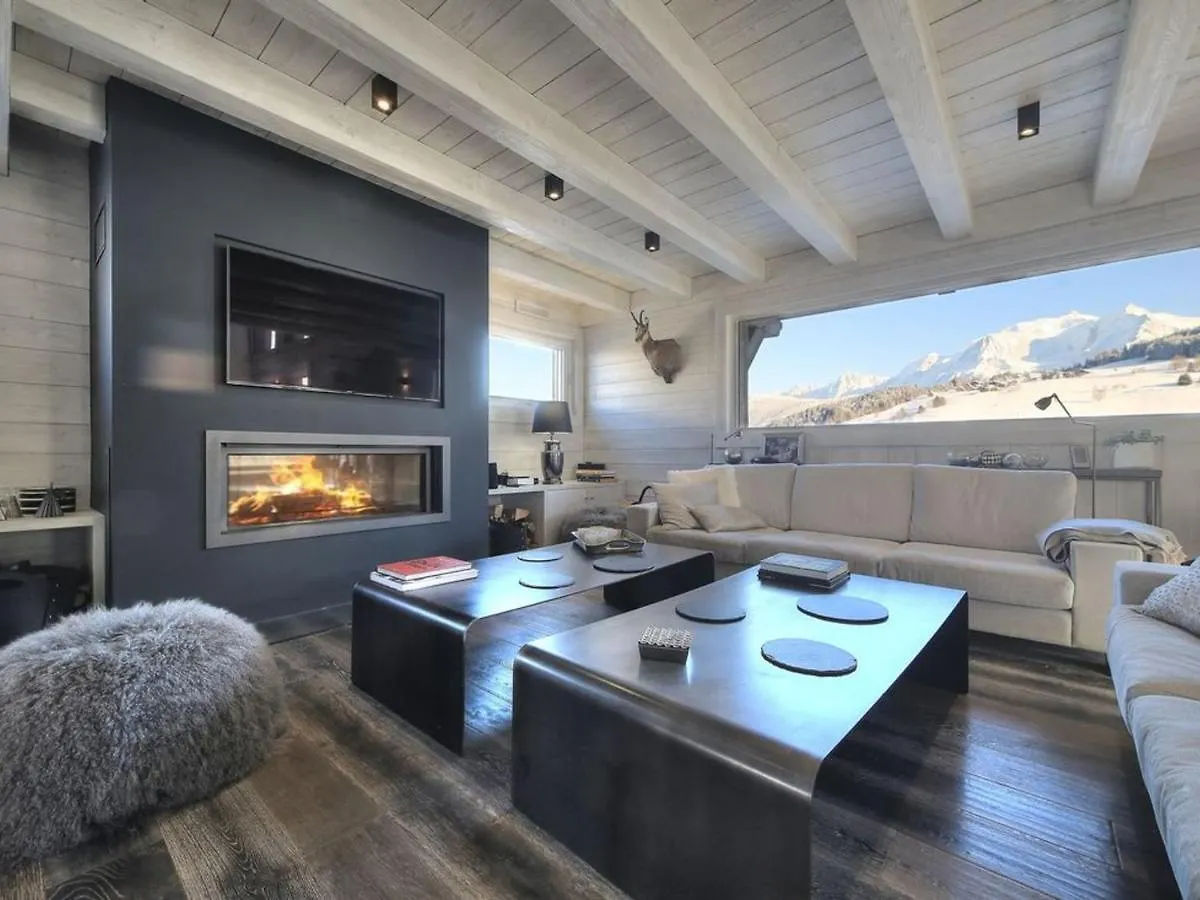Chalet Chaleureux Avec Jacuzzi Et Home-Cinema - Fr-1-569-51 Megeve
